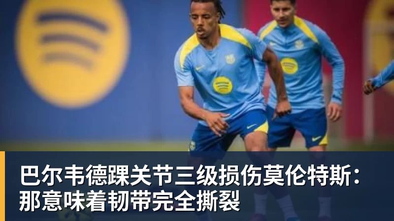 巴尔韦德踝关节三级损伤莫伦特斯:那意味着韧带完全撕裂